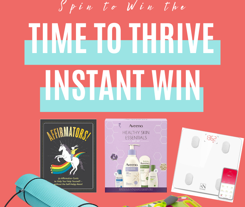 Time to Thrive Instant Win Game