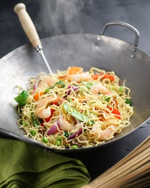 Shrimp Chow Mein Recipe • Steamy Kitchen Recipes Giveaways