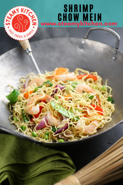 Shrimp Chow Mein Recipe • Steamy Kitchen Recipes Giveaways