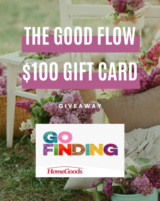 The Good Flow 100 Home Goods T Card Giveaway • Steamy Kitchen Recipes Giveaways 