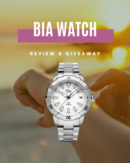 Bia Watch Review and Giveaway