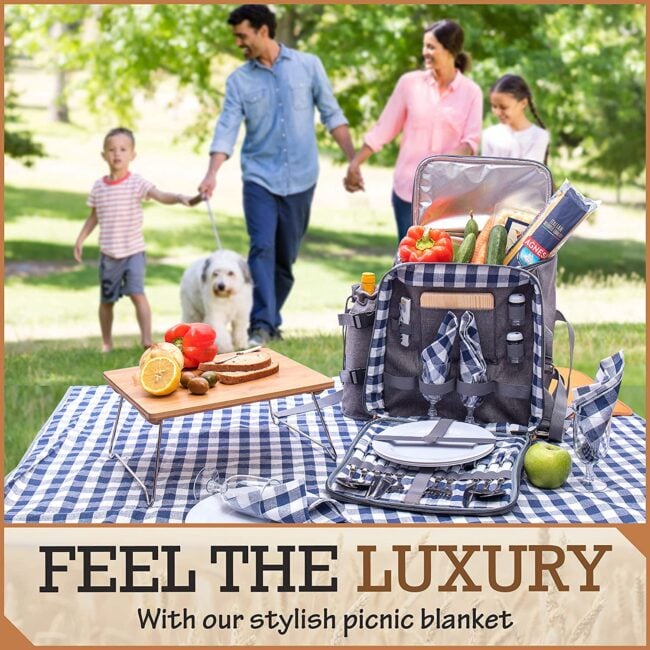 Romali's Family Picnic Backpack for 4 Giveaway • Steamy Kitchen Recipes