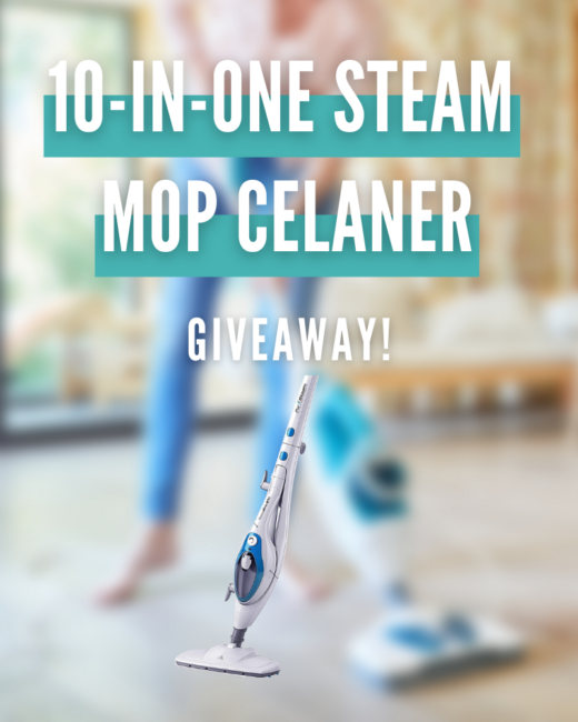 10-in-1 Steam Mop Cleaner GiveawayEnds in 6 days.