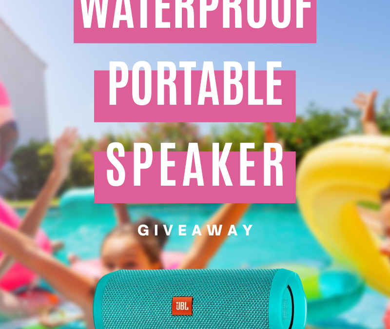 Waterproof Portable Speaker Giveaway