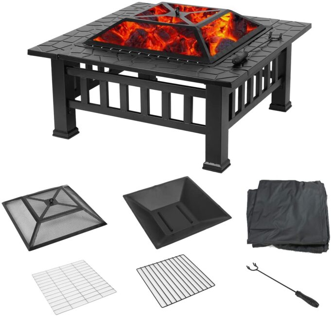 Outdoor Multi Use Fire Pit Giveaway, Zeny Fire Pit