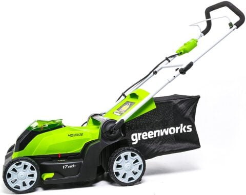 Greenworks Lawn Mower Giveaway • Steamy Kitchen Recipes Giveaways