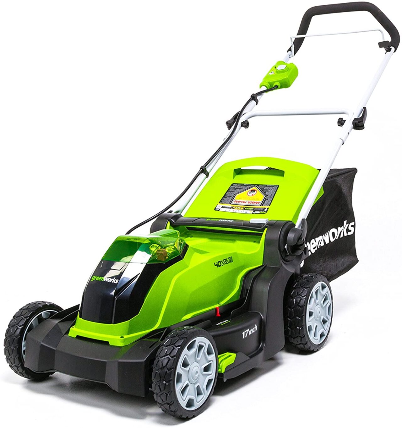 Greenworks Lawn Mower Giveaway • Steamy Kitchen Recipes Giveaways