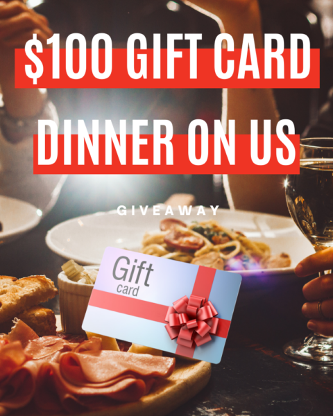 $100 Dinner On Us Gift Card Giveaway • Steamy Kitchen Recipes Giveaways