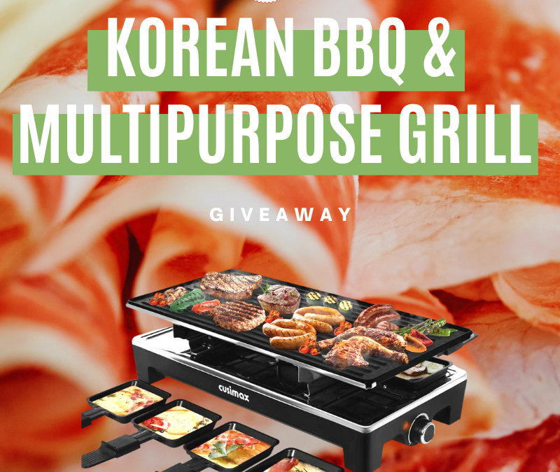 Korean BBQ and MultiPurpose Grill Giveaway
