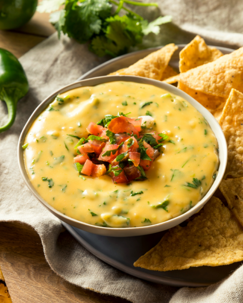 Microwave Queso Dip • Steamy Kitchen Recipes Giveaways