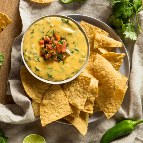 Microwave Queso Dip • Steamy Kitchen Recipes Giveaways