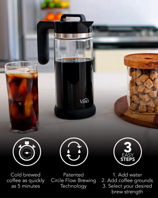Vinci Cold Brew Maker Review and Giveaway • Steamy Kitchen Recipes Giveaways
