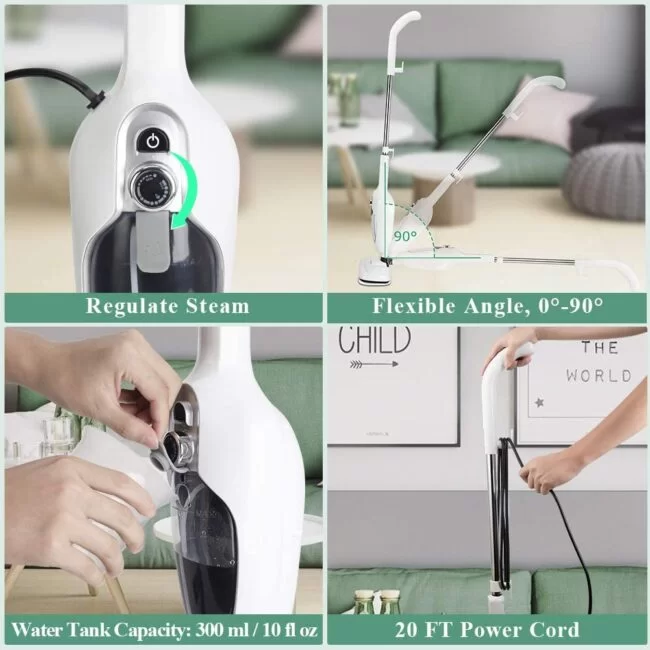 10-in-1 Steam Mop Cleaner Giveaway • Steamy Kitchen Recipes Giveaways