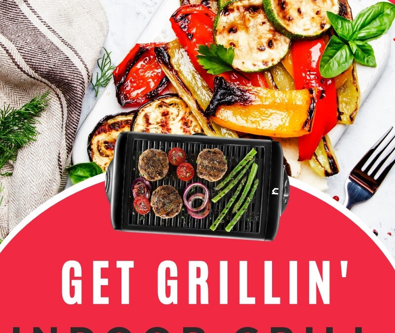 Get Grillin’ Electric Indoor Grill Giveaway