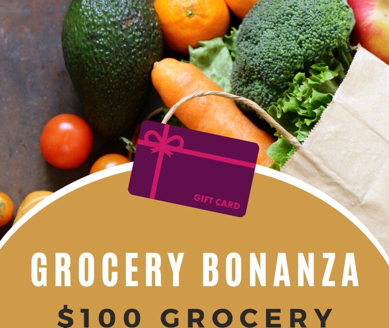 Grocery Bonanza! $100 Grocery Gift Card Giveaway