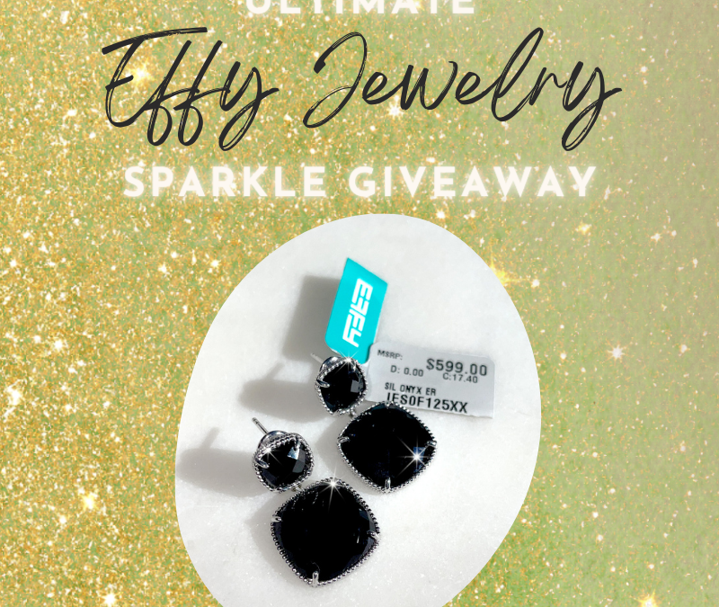 Ultimate Effy Jewelry Giveaway: Black Onyx Earrings
