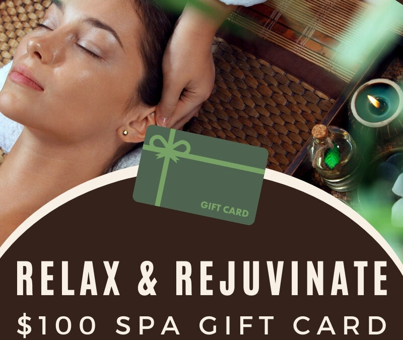 Relax + Rejuvenate: $100 Spa Gift Card Giveaway