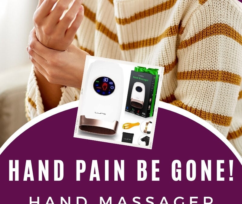 Hand Pain Be Gone! Hand Massager Giveaway