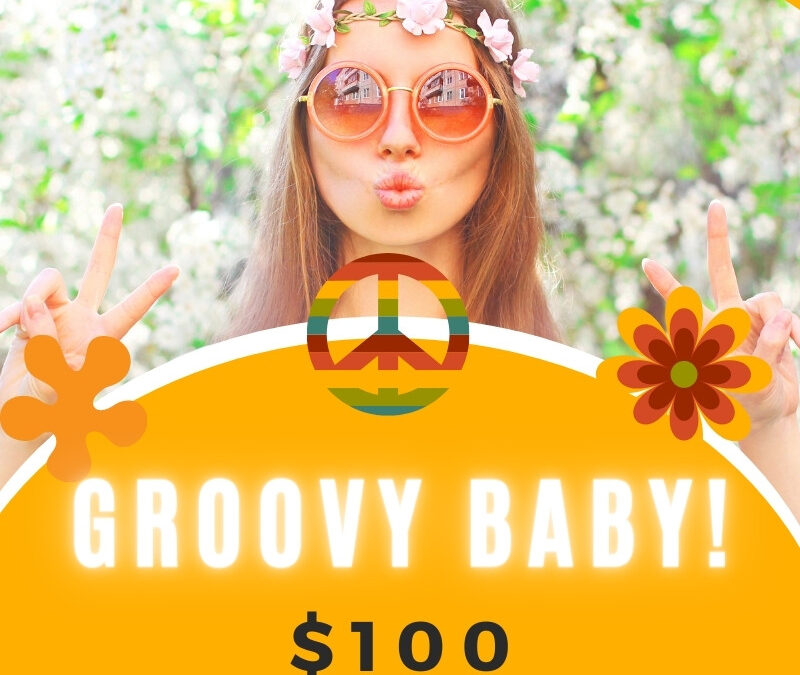Groovy Baby! $100 Visa Gift Card
