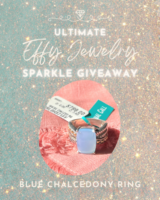 Ultimate Effy Jewelry Giveaway: Blue Chalcedony Ring