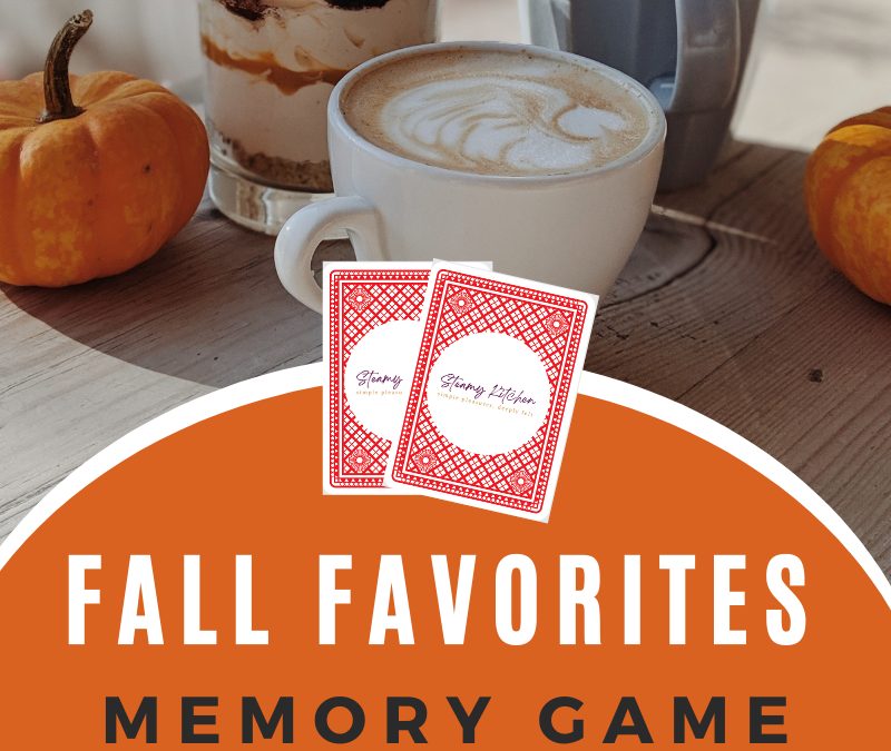 Fall Favorites Memory Game