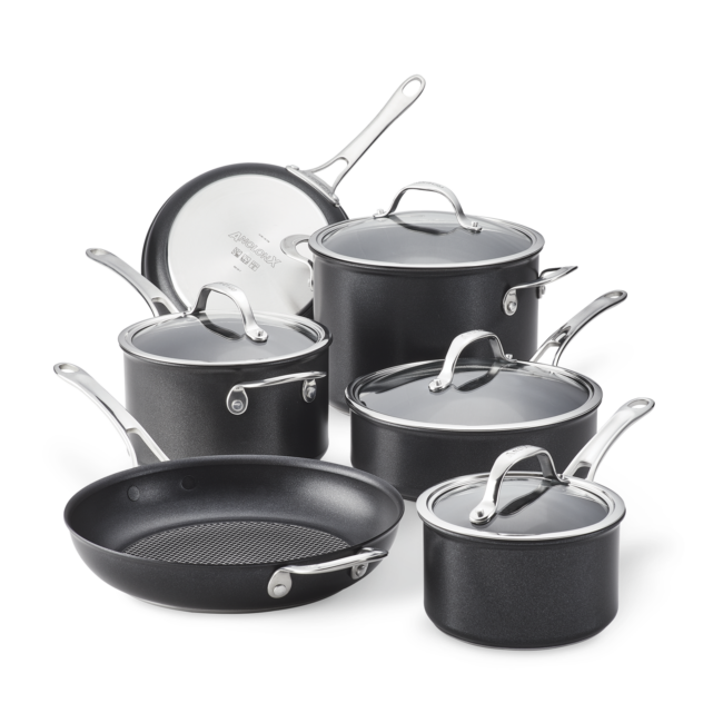 AnolonX 10 Piece Cookware Set Review and Giveaway • Steamy Kitchen Recipes  Giveaways