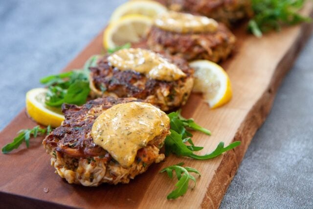 Lion's Mane Crab Cake