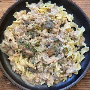 Healthy Turkey Stroganoff Recipe