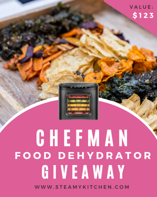 Chefman Food Dehydrator Machine GiveawayEnds in 57 days.