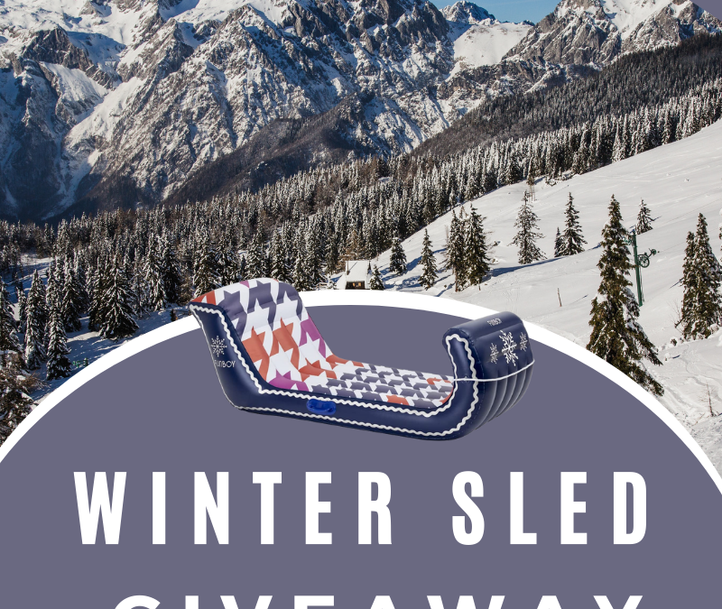 Winter Inflatable Sleigh Giveaway