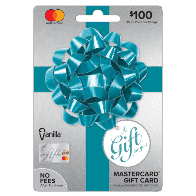 Mastercard $100 Gift Card