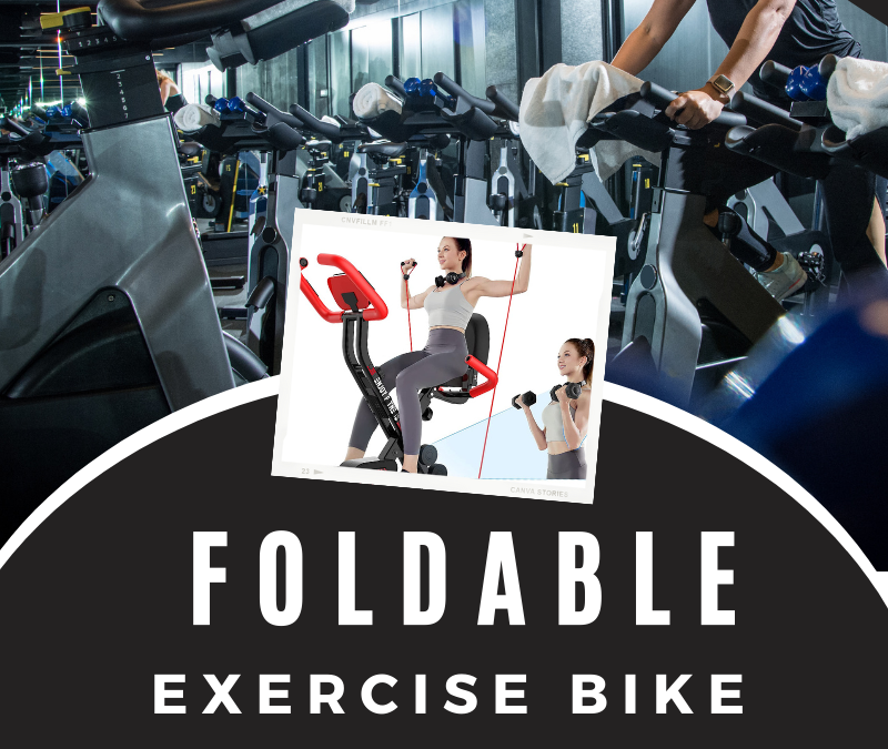 Pooboo Foldable Exercise Bike Giveaway