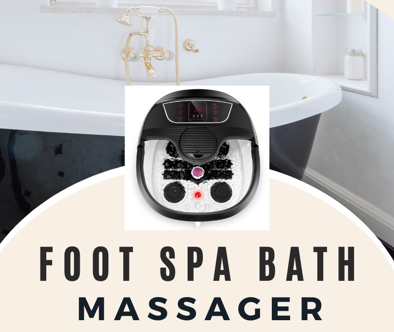 All in One Foot Spa Bath Massager Giveaway