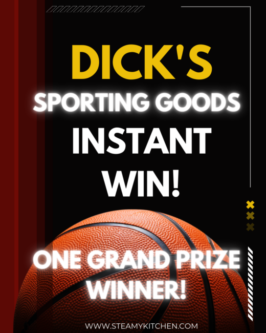 Dick’s Sporting Goods Instant WinEnds in 82 days.