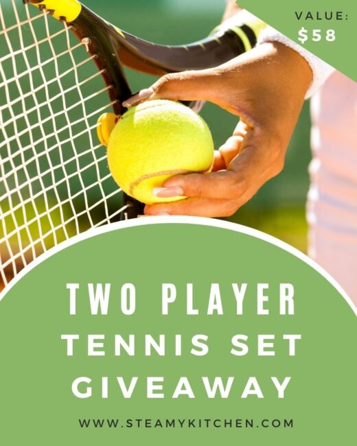 Two Player Tennis Set Giveaway