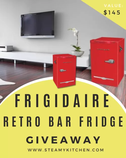 Frigidaire Retro Bar Fridge Giveaway
