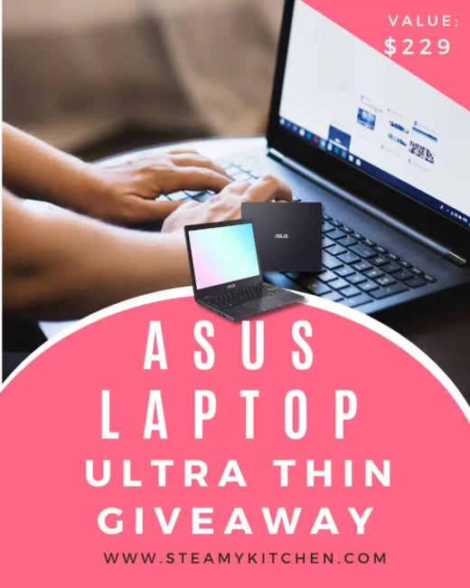 ASUS Laptop Ultra Thin GiveawayEnds in 20 days.