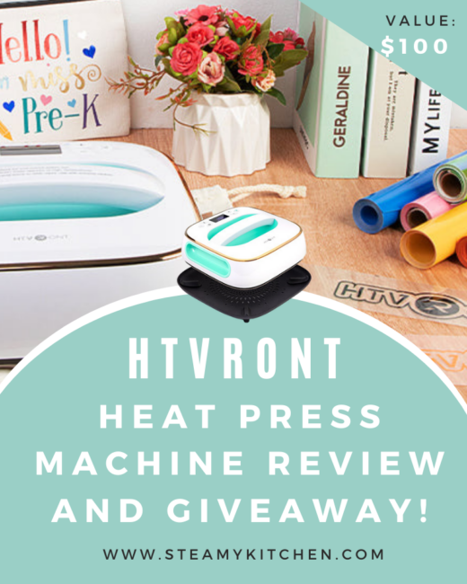 HTVRONT Heat Press Machine Review and GiveawayEnds in 28 days.