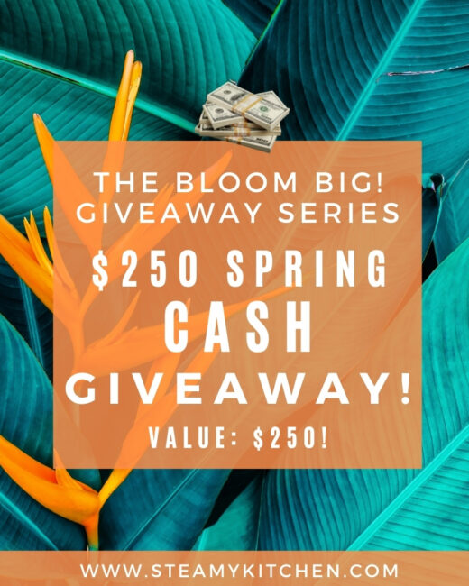 Bloom Big: Spring $250 Cash Prize GiveawayEnds in 2 days.