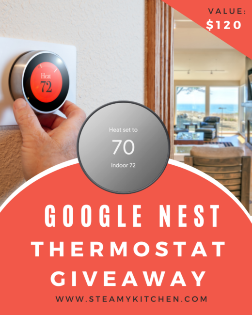 Google Nest Smart Thermostat GiveawayEnds in 12 days.
