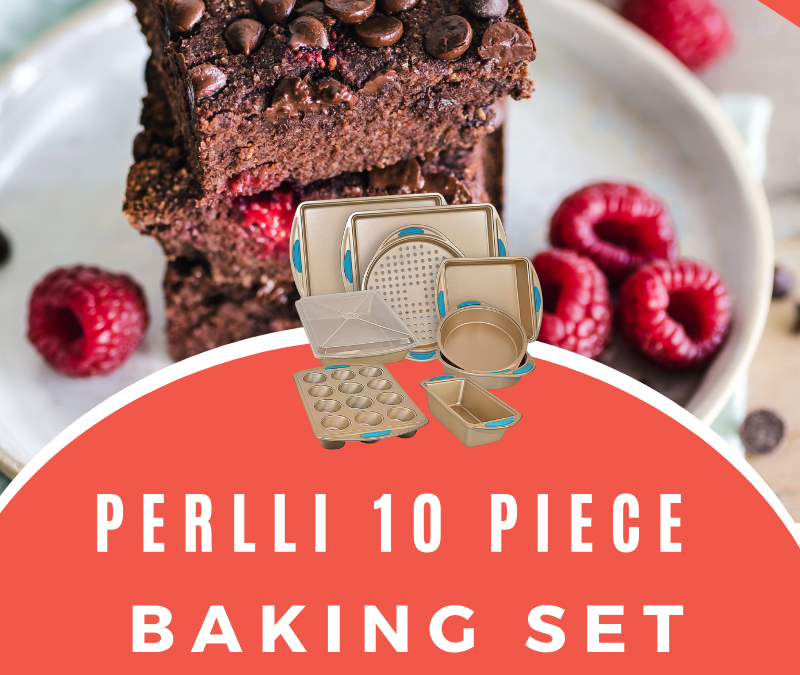 PERLLI Nonstick Bakeware Set Baking Pan Set Giveaway