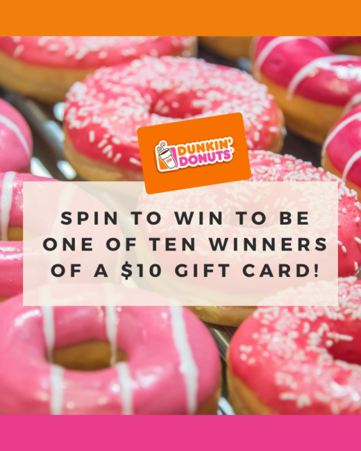 Dunkin Donuts Giveaway graphic
