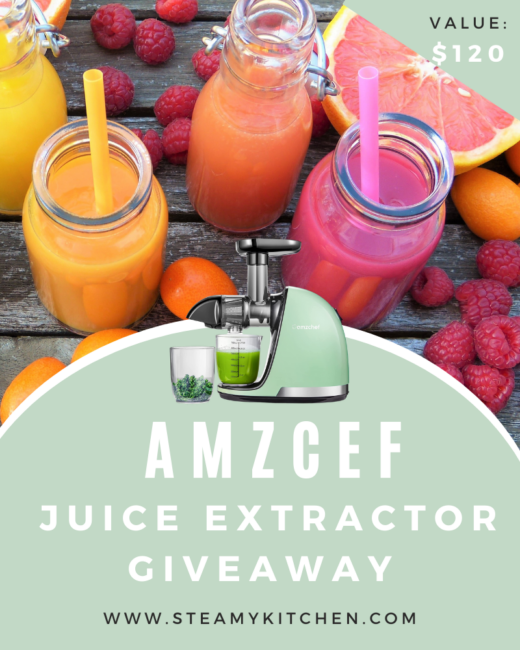 AmzCef Juice Extractor Giveaway