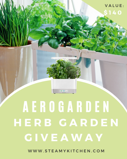 AeroGarden Indoor Herb Garden Giveaway