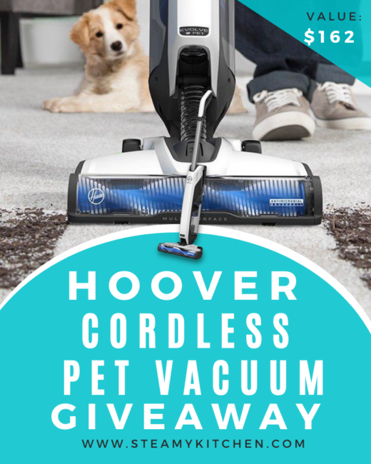 Hoover Cordless Pet Vacuum GiveawayEnds in 45 days.