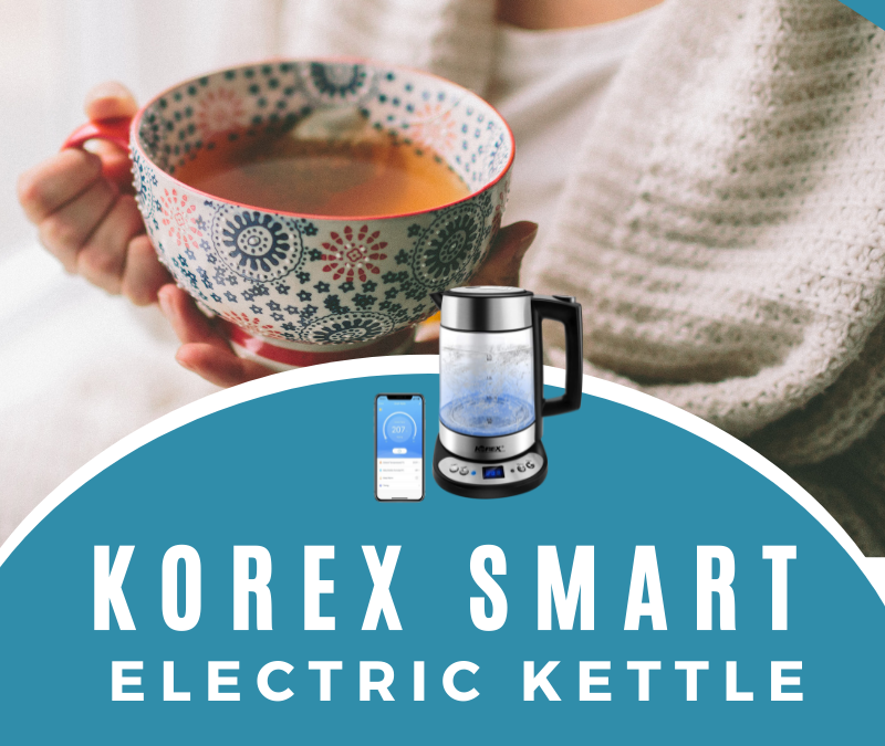 Korex Smart Electric Water Kettle Giveaway