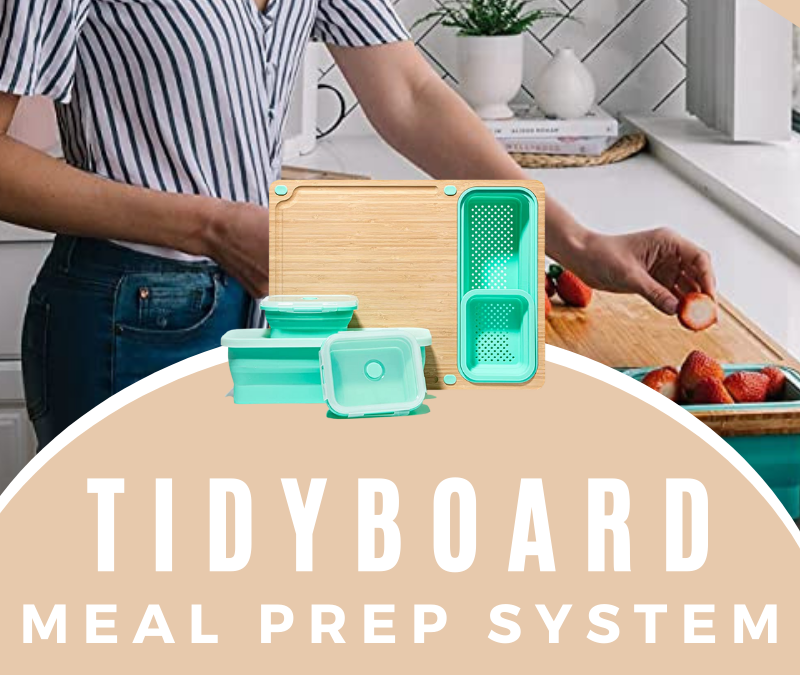 TidyBoard Meal Prep System Review and Giveaway