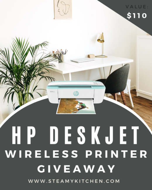 HP DeskJet 3755 Compact All-in-One Wireless Printer Giveaway