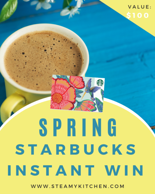 Spring Starbucks Instant Win