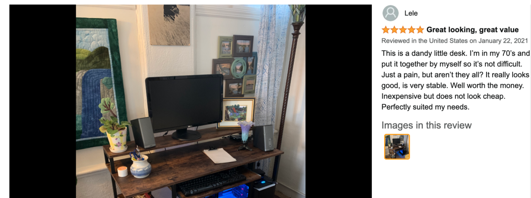 Noblewell desk Review 